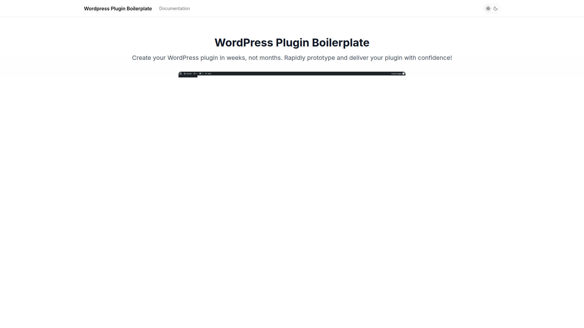 Wordpress Plugin Boilerplate