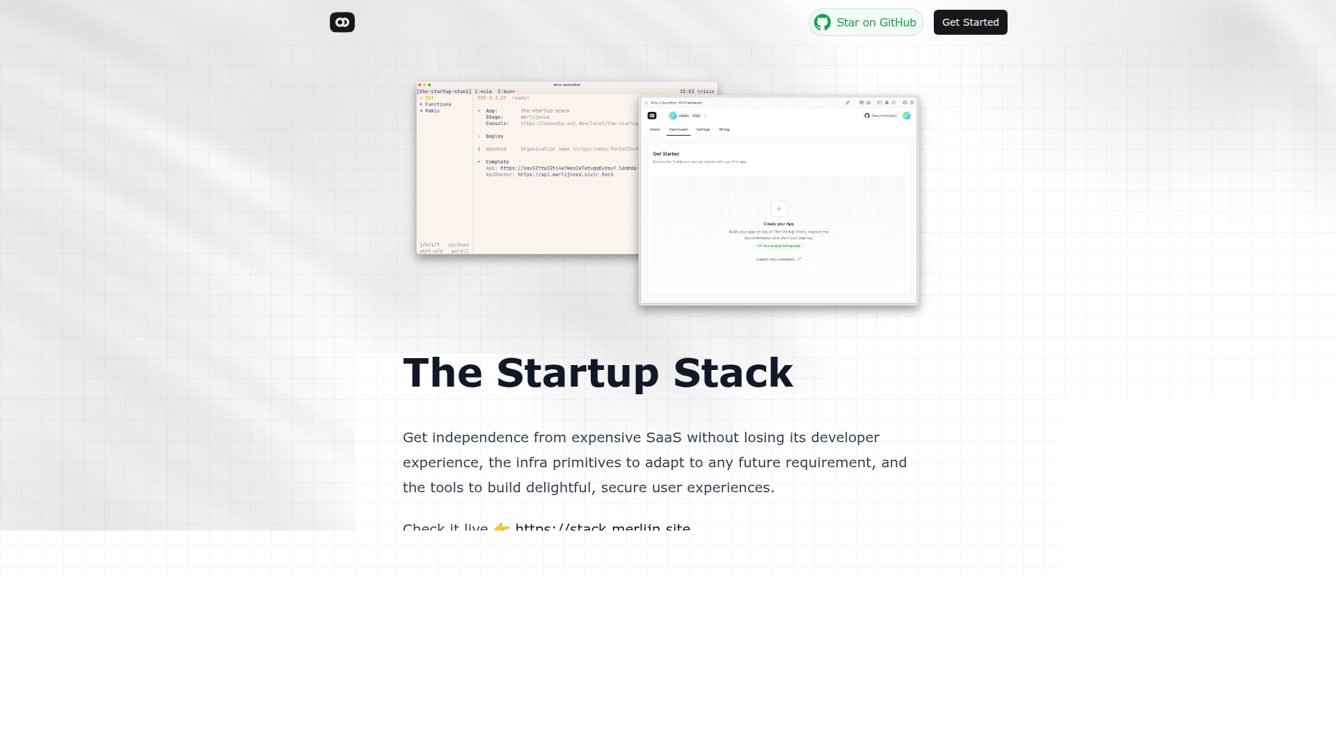 The Startup Stack