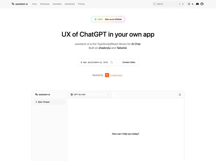 Assistant UI