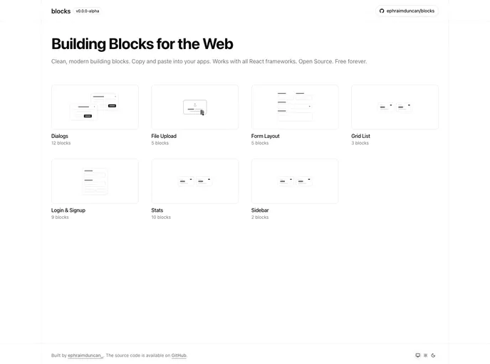 Blocks.so recently added example