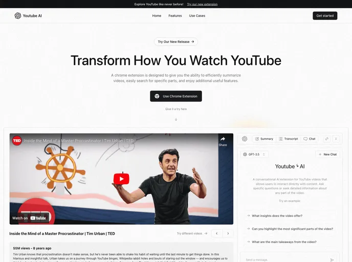 Youtube AI Extension