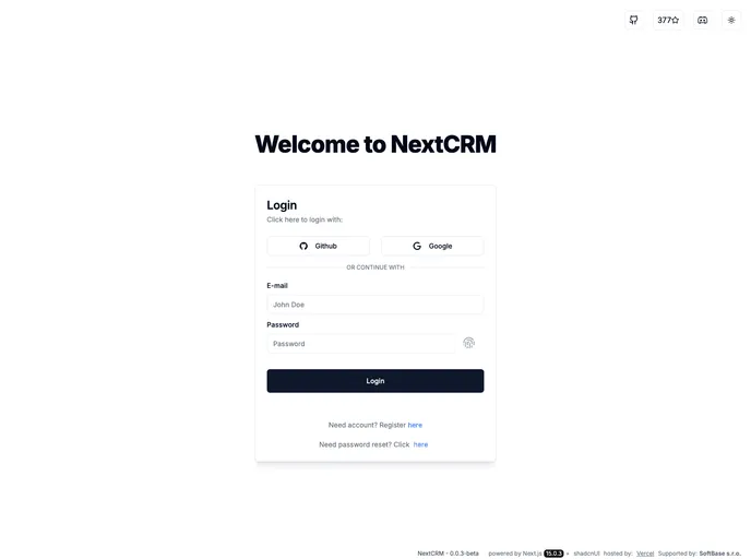 Nextcrm App