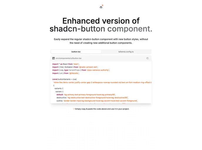 Enhanced Button recently added example