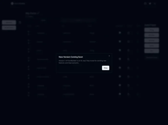 FormBuilder recently added example