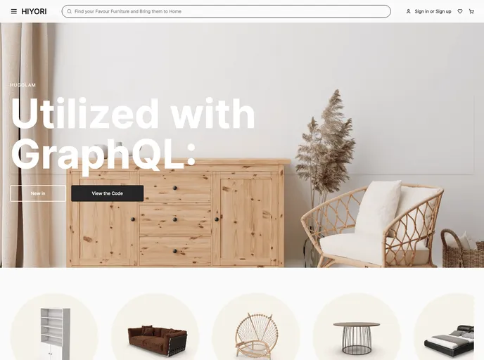 HiyoRi Ecommerce Nextjs Supabase