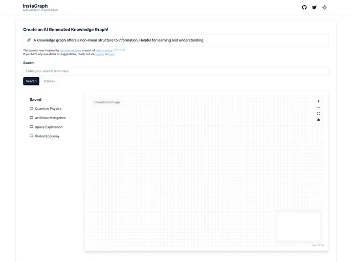 Instagraph Nextjs Fastapi
