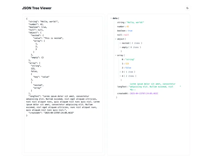 Json Tree Viewer
