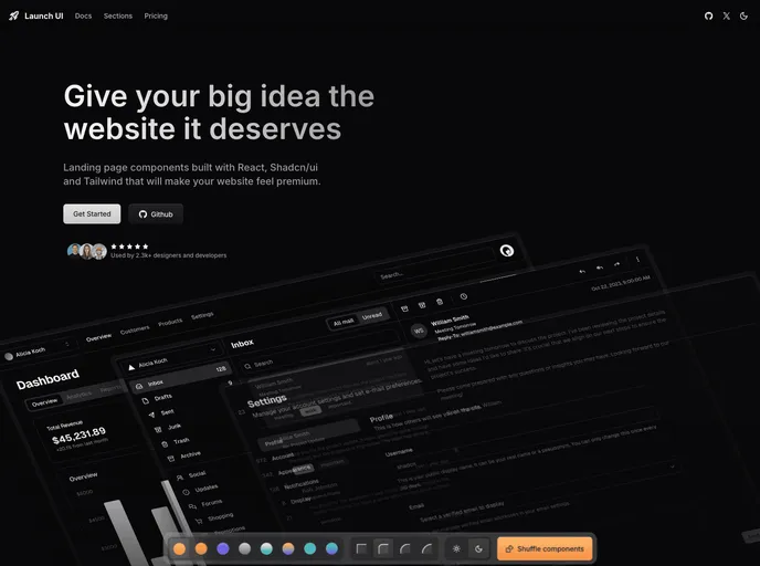 Launch UI