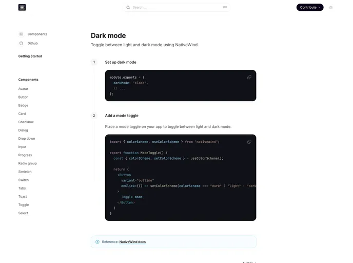 Nativecn UI