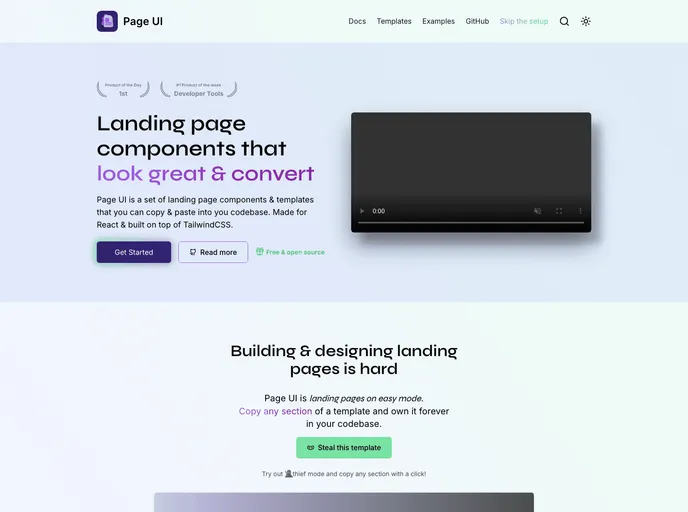 Page UI