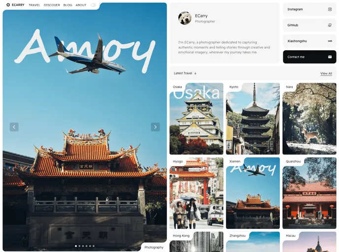 Photography Website