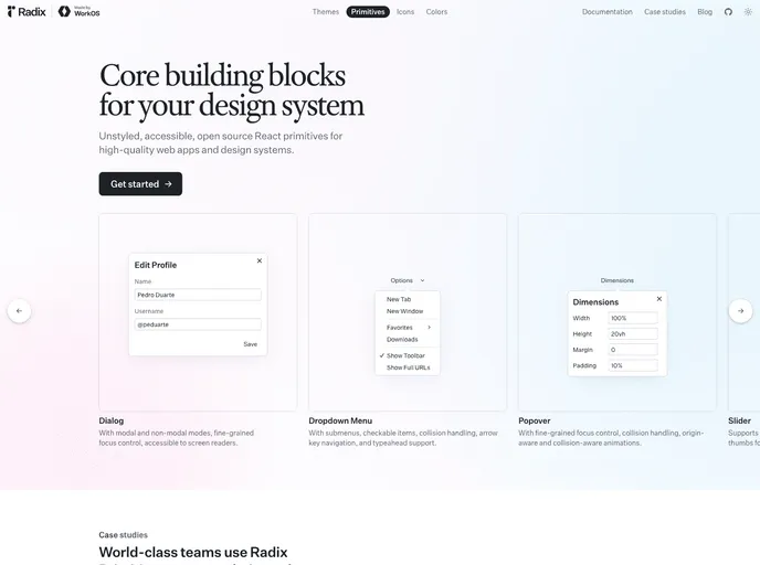 Radix UI