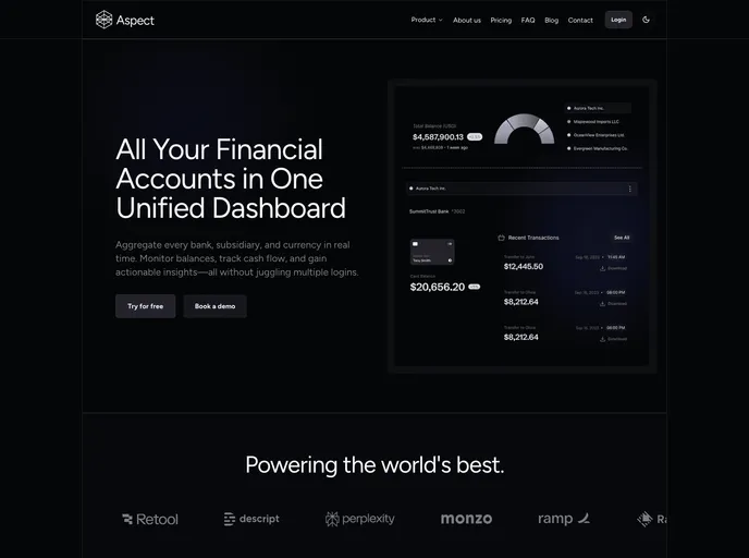 Aspect - Corporate Marketing Template