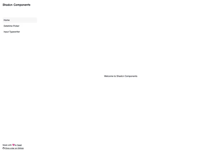 Shadcn Datetime Picker recently added example