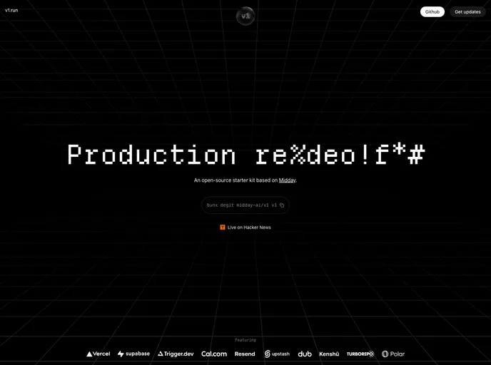 V1 recently added example
